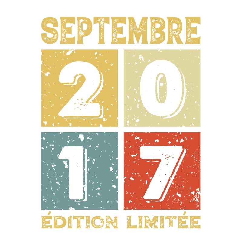 Septembre 2017 Original Idée Cadeau Anniversaire
