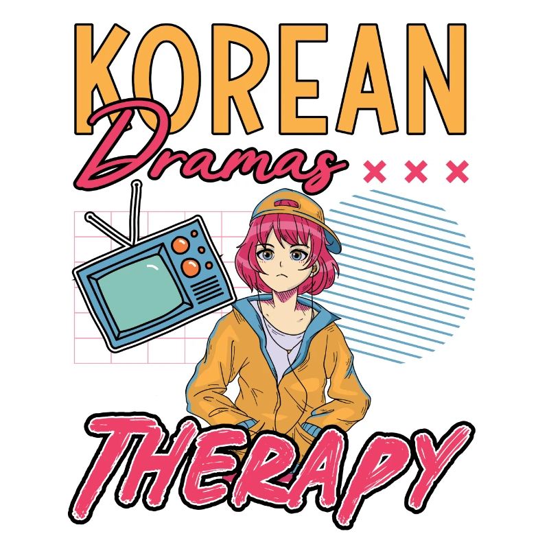 Design pop coréen pour un fan de mode K-Pop