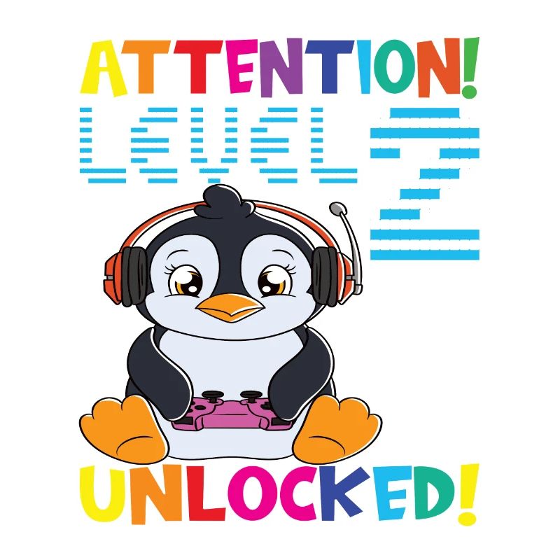 Attention Level 2 Unlocked Birthday