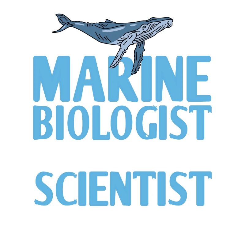 Biologiste marin Un scientifique normal seulement plus cool