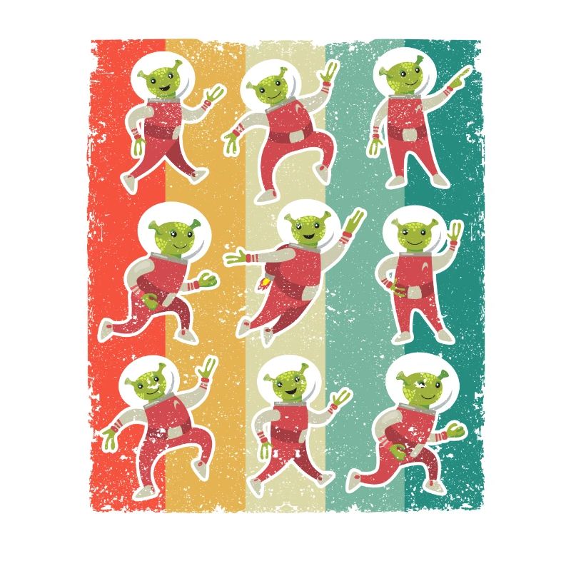 Dancing Aliens Dance Challenge Funny