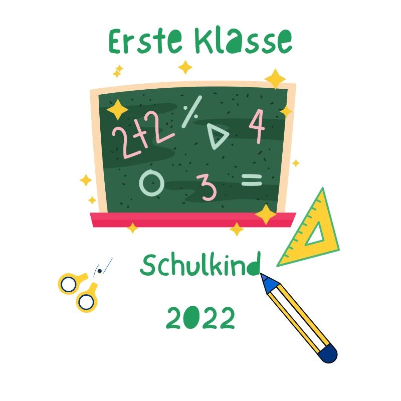 Erste Klasse Schulkind