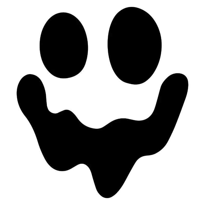 SPOOKY Face Ghost