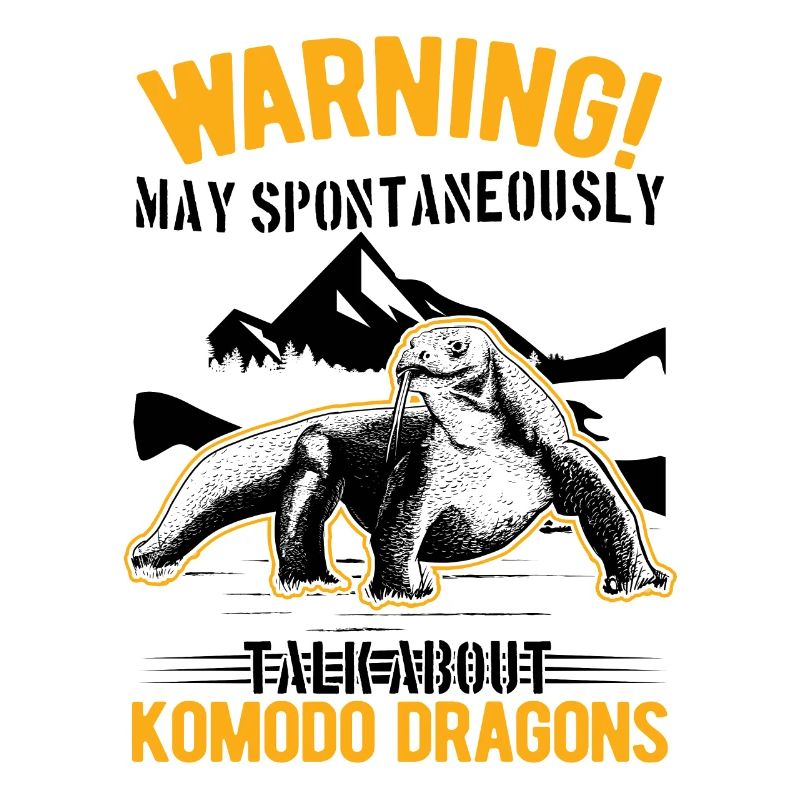 May spontaneously talk about Komodo Dragons