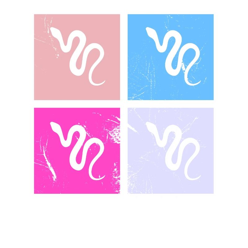 Snake Retro Reptile Python Idée cadeau