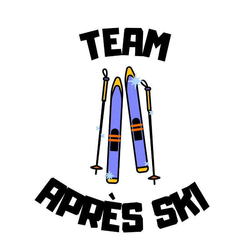 Équipe de ski Apres