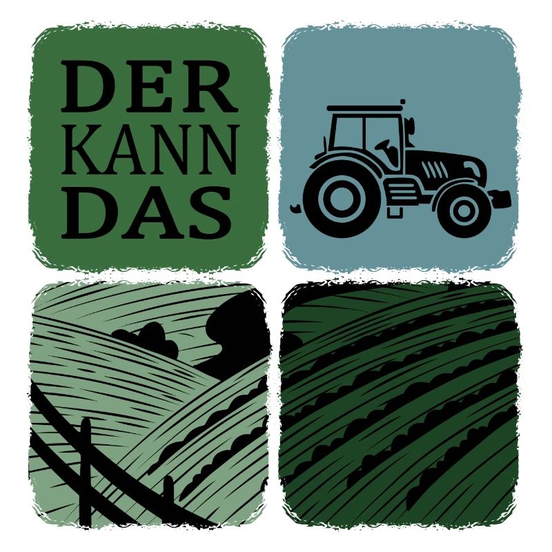 Traktorfahrer Traktor kann das Erntezeit