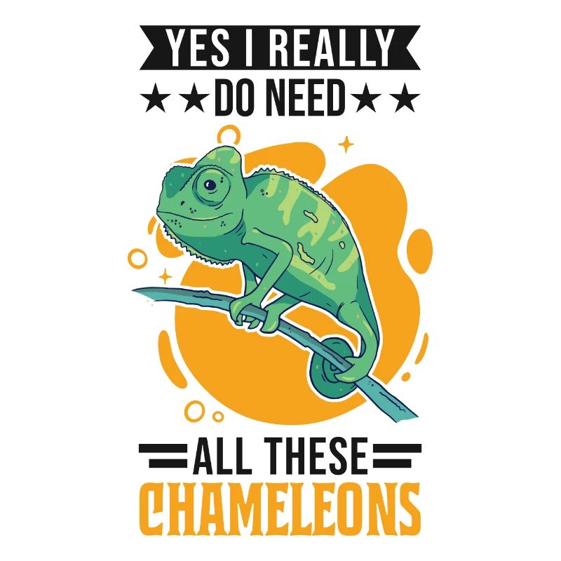 Chamäleon Geschenk Chameleon