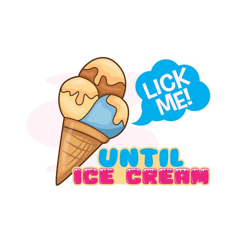 Ice cream logo Summer Soft Ice Cream Gift Idea