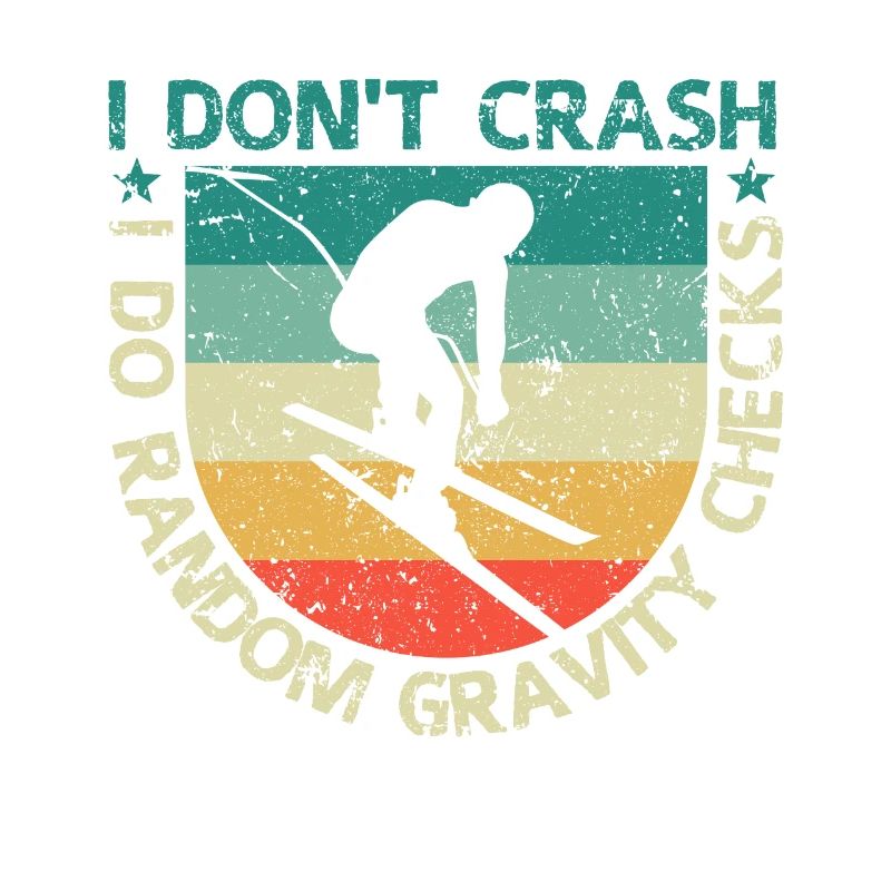 Mountain Skiing I Don't Crash I Do Random Gravity