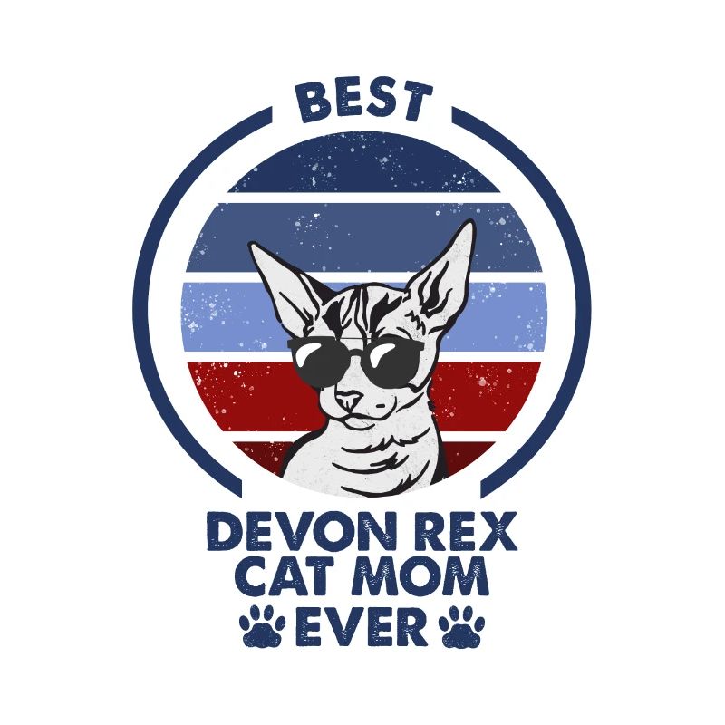 Maman chat - Devon Rex Chat