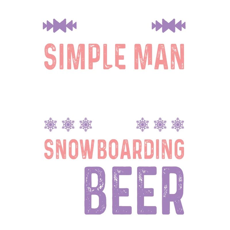 Snowboarding and beer