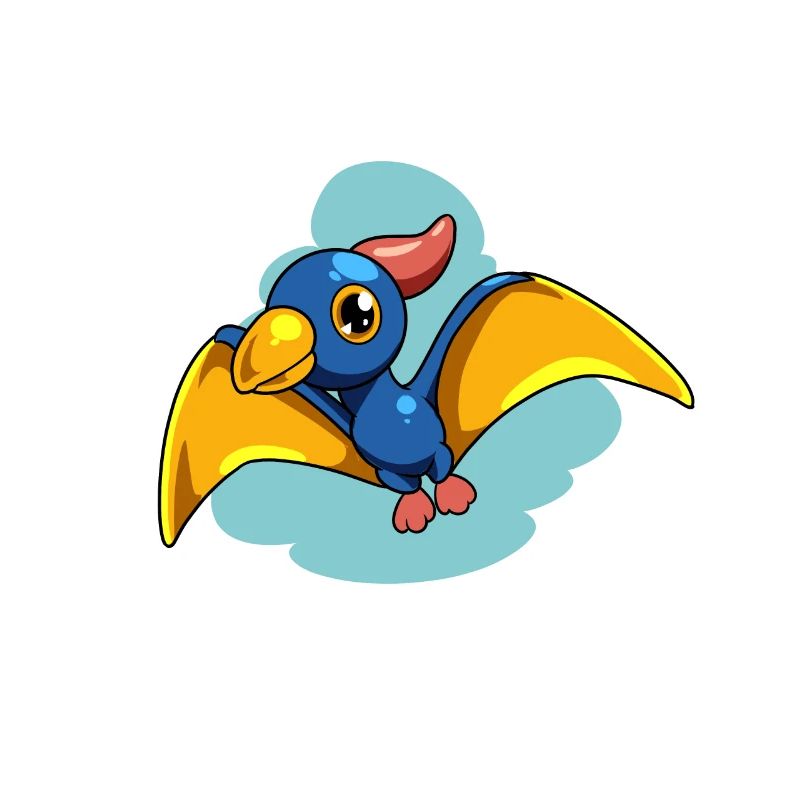 Dessin animé Ptéranodon