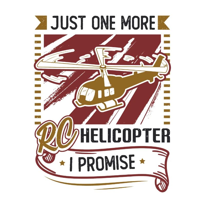 Juste un hélicoptère RC de plus, je vous le promets.