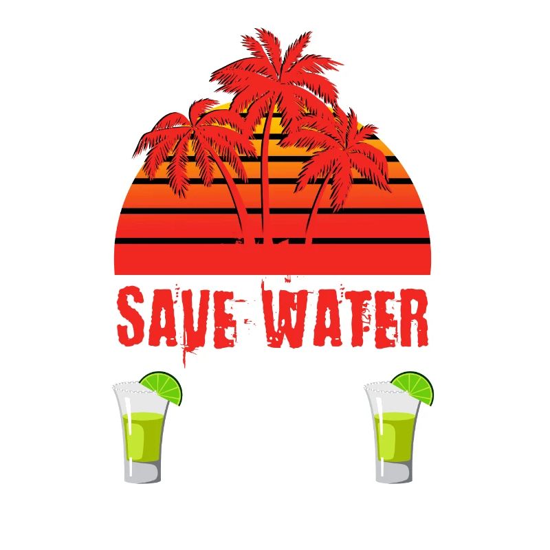 Save water Drinking Tequila