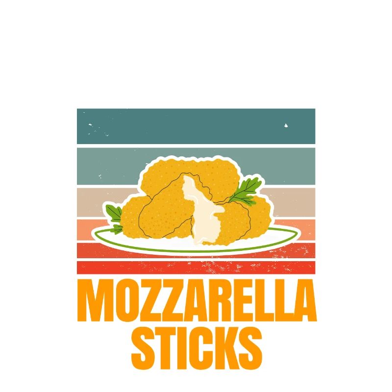 Nur ein Mädchen, das Mozzarella-Sticks liebt