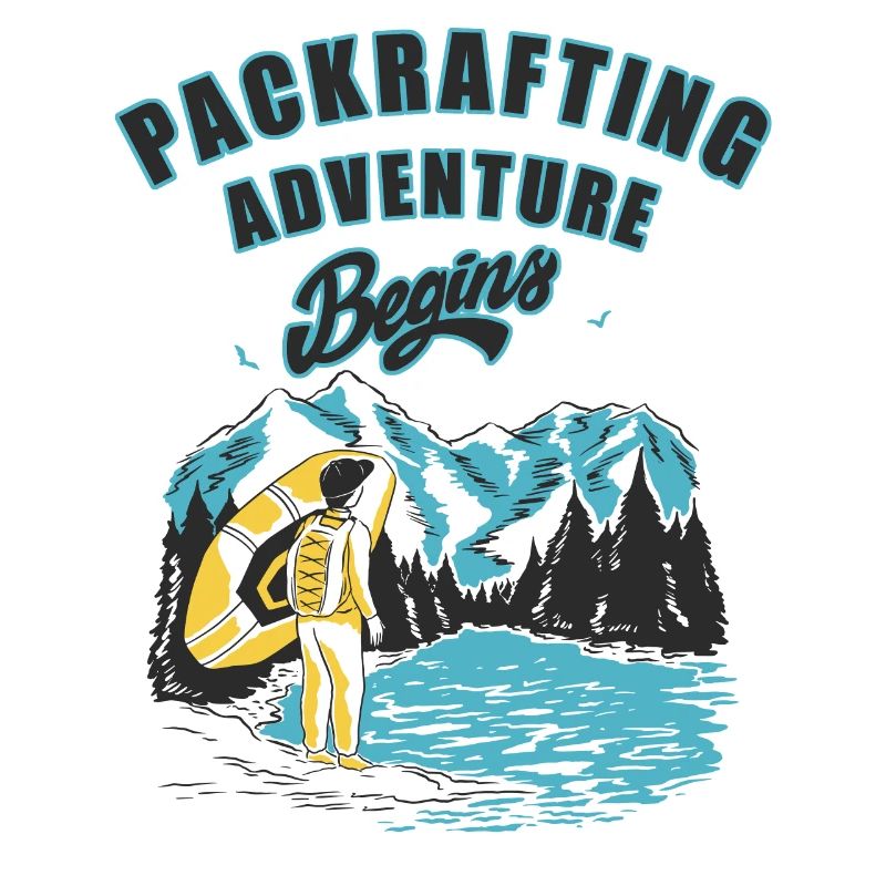 Packraft kayak Packraft rafting Paddle rafting
