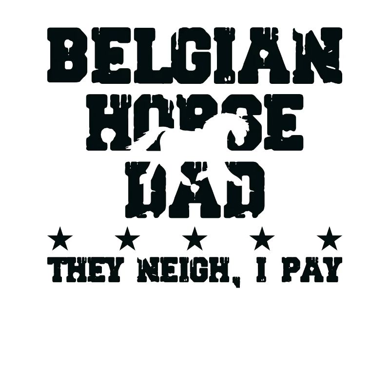 Pferdevater - Belgisches Pferd