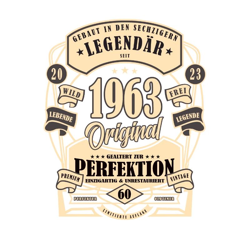 60th Birthday Gift Myth Legend Original