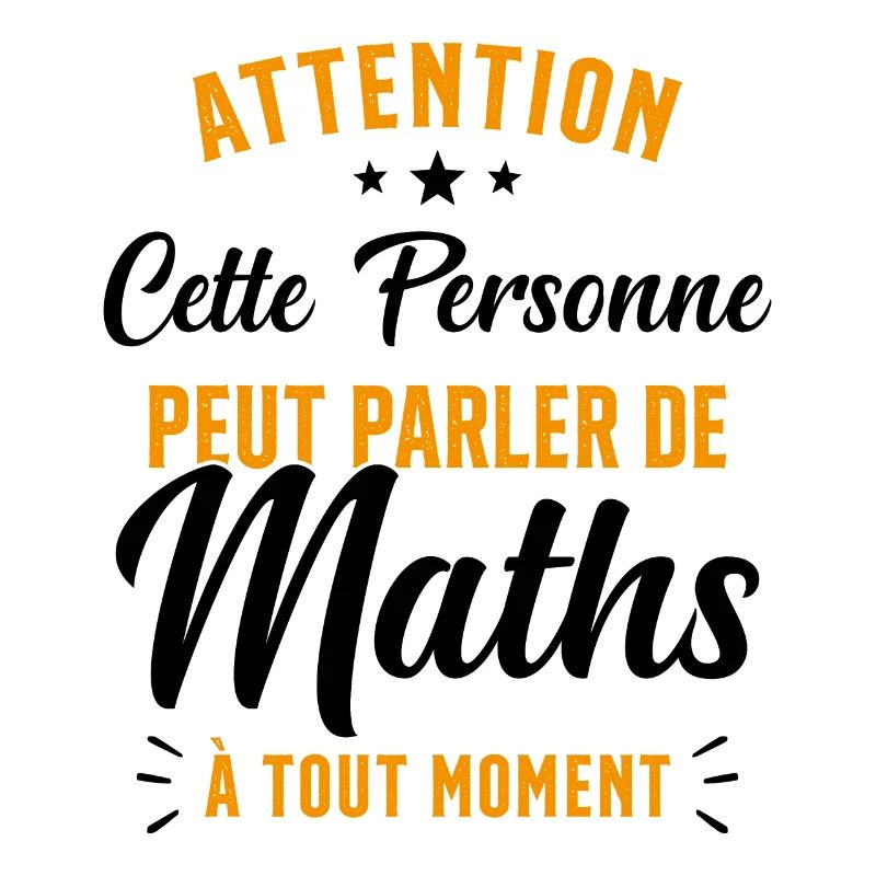 Prof de Maths Mathématique Cadeau Mathématicien