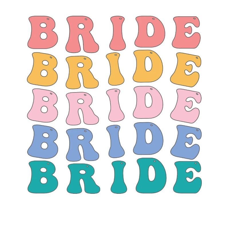 Hippie Bride Tshirt Bachelorette party