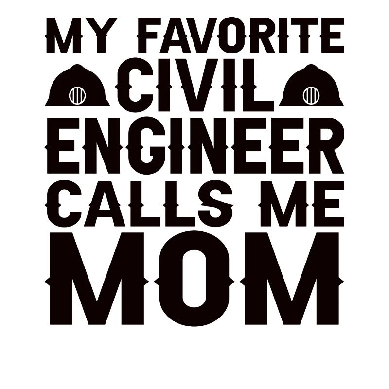 Civil Engineer Bridge Construction Statics Son Mama Engineer