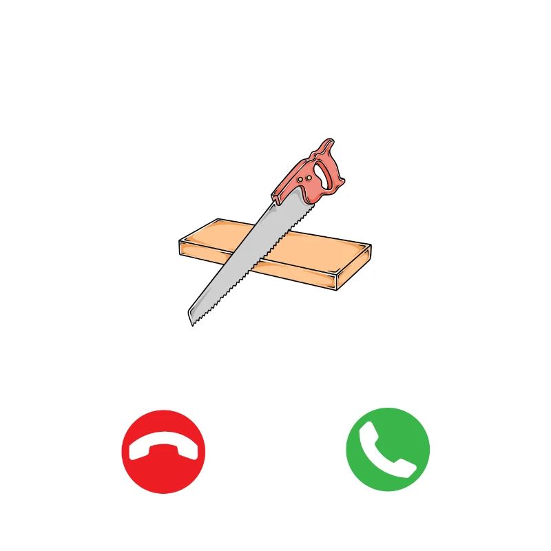 Carpenter appelle drôle de menuisier Cool Calling