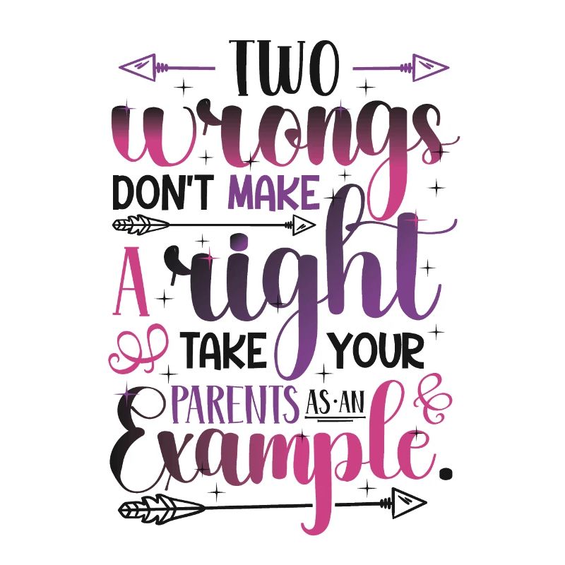 Two injustices do not make a right.