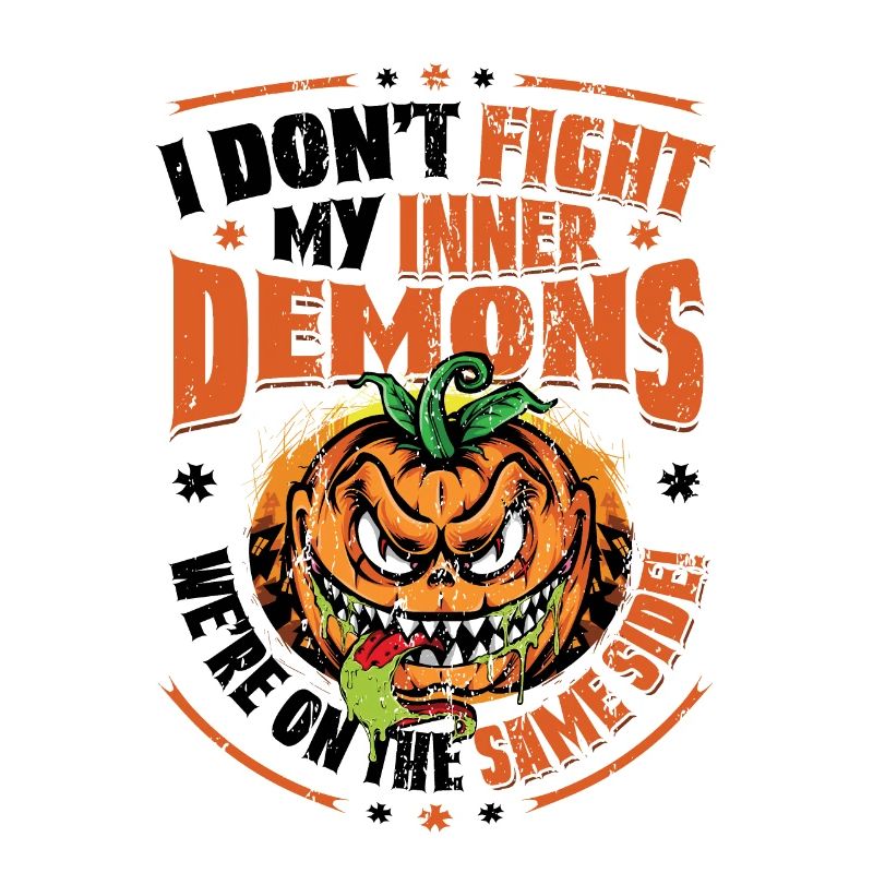 I like my inner demons, gothic humor.
