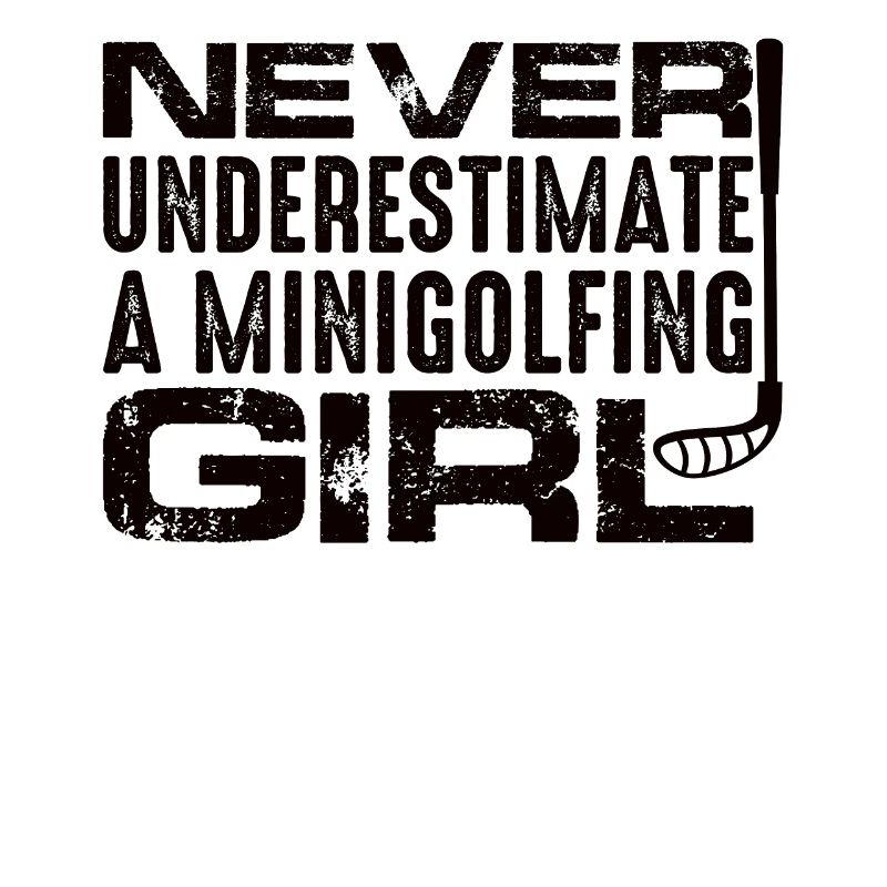 MINIGOLF GOLFER GOLFER GOLFER GOLF PLAYER