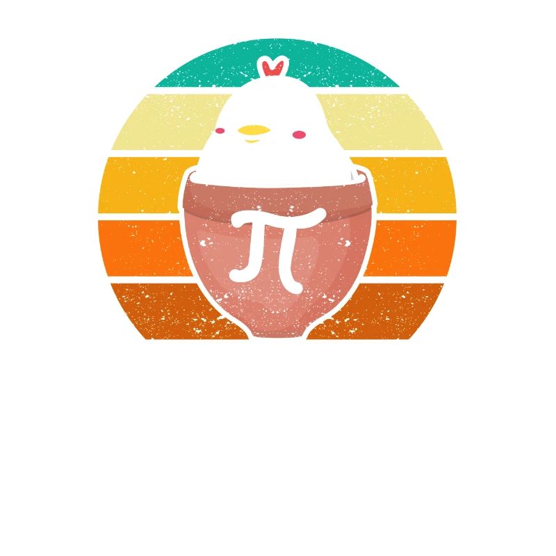 Chicken Pot Pi Day Drôle de professeur de mathématiques