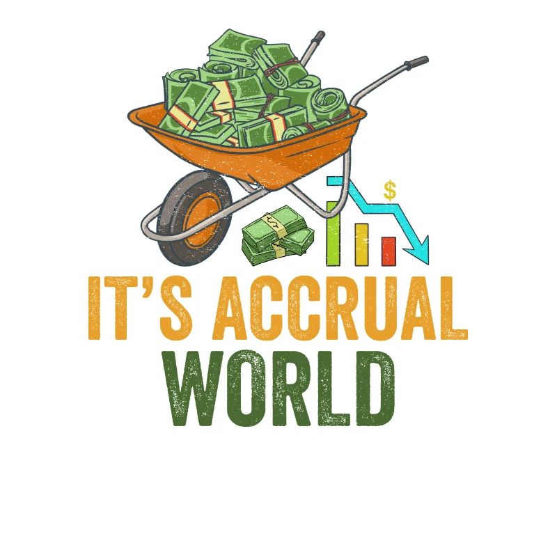 C’est drôle que le jeu de mots comptable mondial de la comptabilité d’exercice