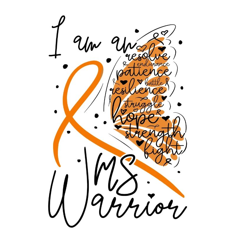 Butterfly Multiple Sclerosis Warrior