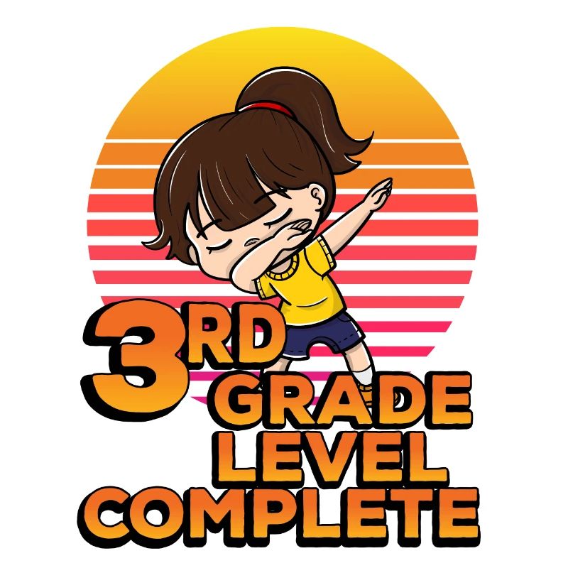 3rd Class Level Completely Cute Dabbing Girl