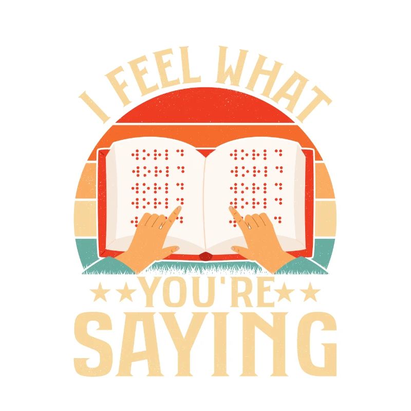 Je sens ce que vous dites points braille cécité