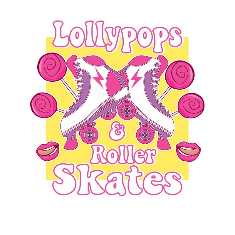 Roller Skating Lollypops Roller Skates Rollerskate