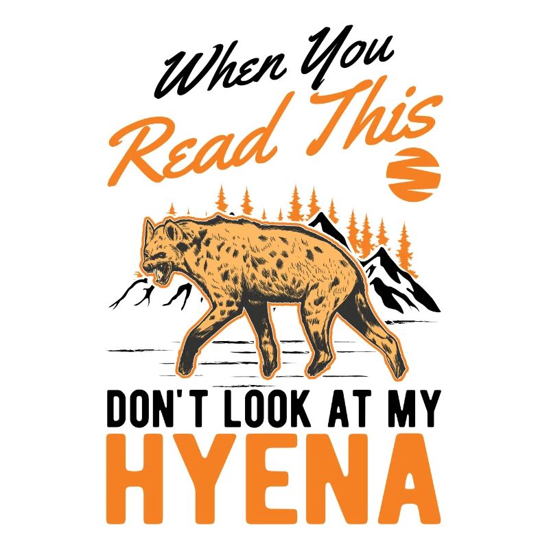 Hyäne Geschenk Erdwolf Hyena