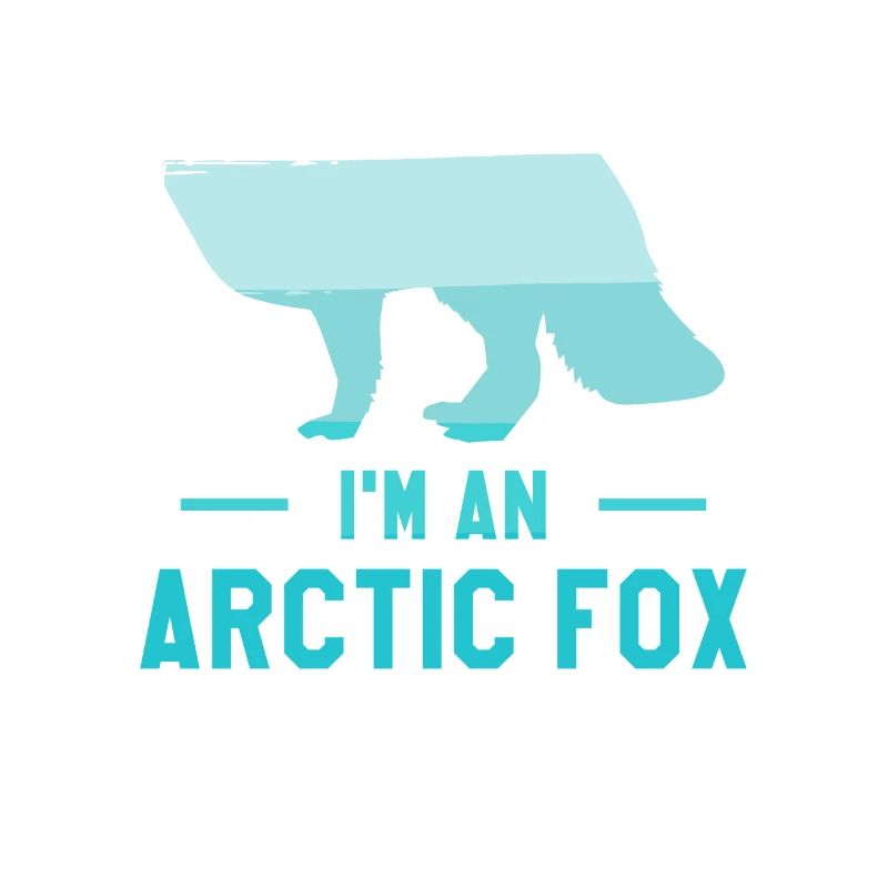 Ich bin ein Arctic Fox White Foxes Liebhaber