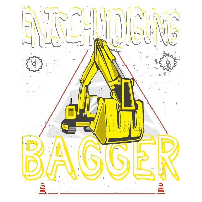 Bagger Baustelle Geburtstag Junge Geschenkidee