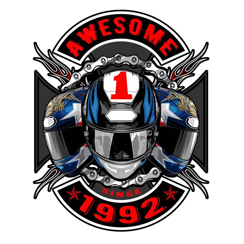 Awesome since 1992, Biker Geburtstag