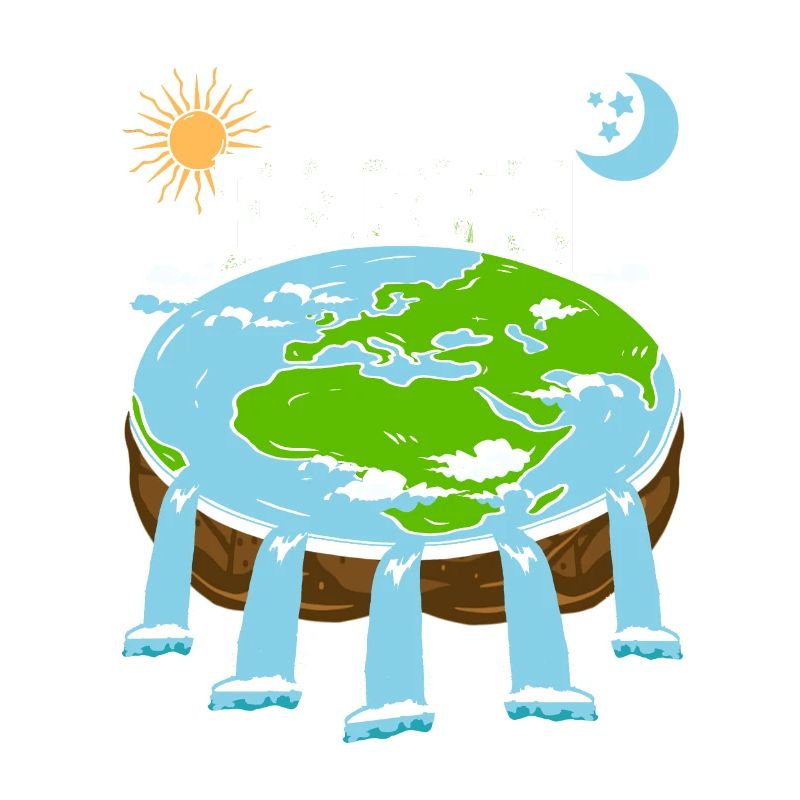 FLAT Earth Retro Flat Earther Designs