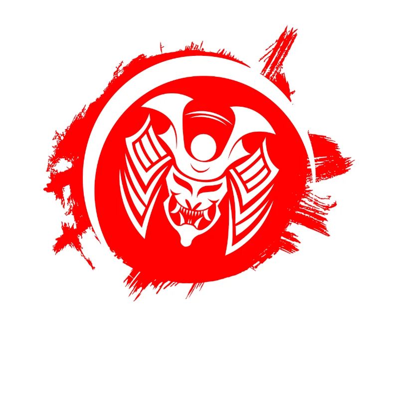 Samurai Samurai Mask Warrior Mask Oni Mask