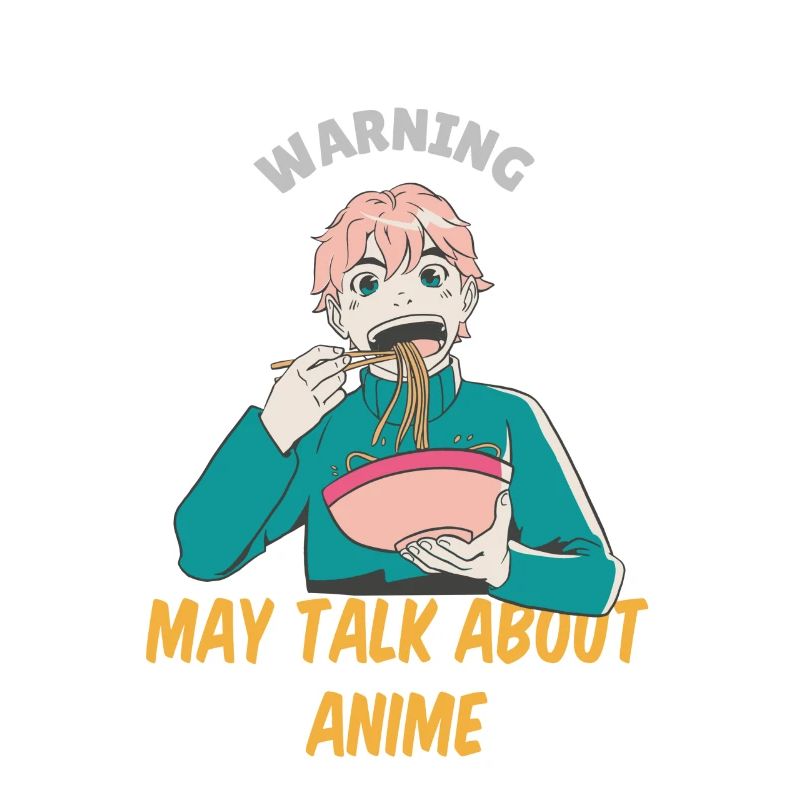 Avertissement peut parler de conceptions d’anime et de ramen