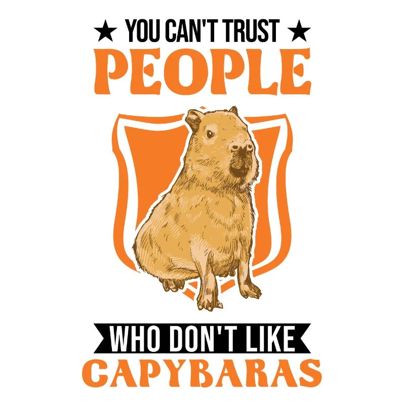 Capybara Geschenk Wasserschwein Capibara