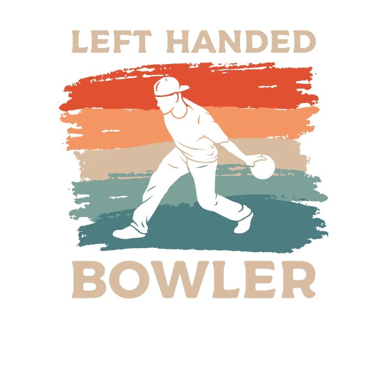 Linkshänder Bowler Lefty Bowling
