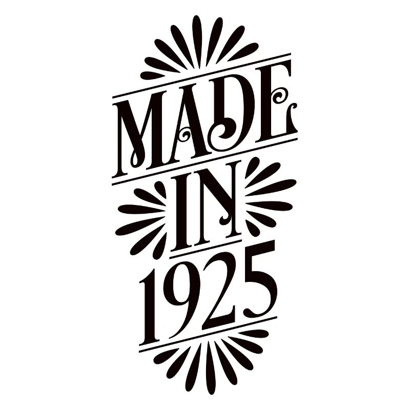 1925 - Année de construction 1925 - Né en 1925