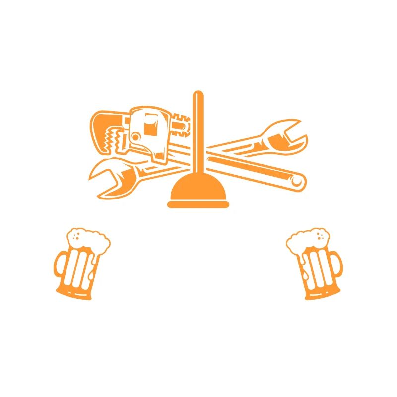 Klempner und Bier Deshalb bin ich hier Klempner