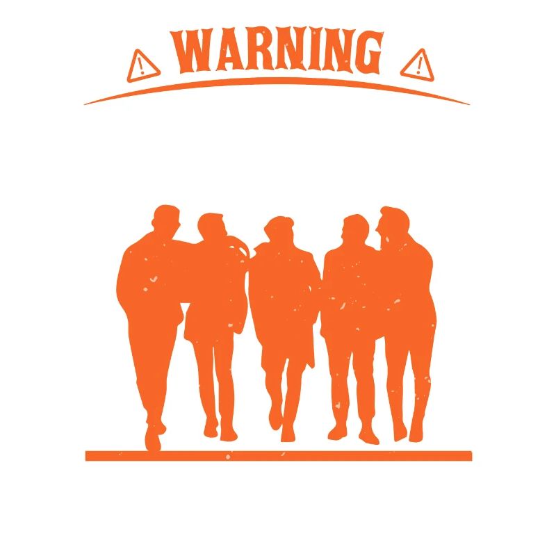 WARNING BACHELOR PARTY IN PROGRESS