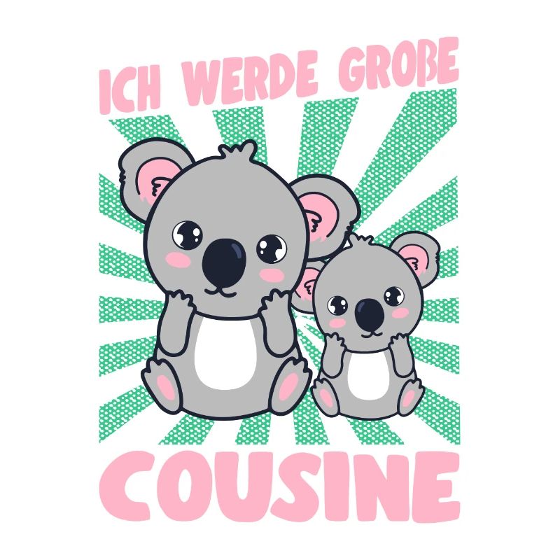 Ich Werde Große Cousine Ideen Koala Mädchen