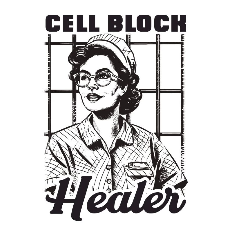 Infirmière correctionnelle guérisseuse de bloc cellulaire